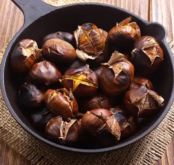 castañas asadas