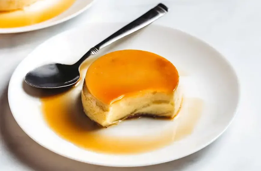 flan de queso