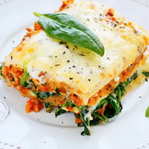 lasaña de verduras